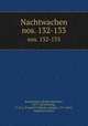 Nachtwachen. nos. 132-133, Bonaventura,Michel, Hermann, 1877- ed,Schelling, F. W. J. (Friedrich Wilhelm Joseph), 1775-1854, supposed author 