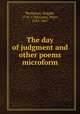 The day of judgment and other poems microform, Buchanan, Dugald, 1716-1768,Grant, Peter, 1783-1867 