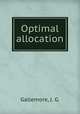 Optimal allocation., Gallemore, J. G. 