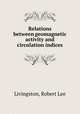 Relations between geomagnetic activity and circulation indices., Livingston, Robert Lee 