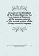 Message of the President of the United States to the two houses of Congress at the commencement of the second session of the Thirty-seventh Congress, United States. Navy Dept,Welles, Gideon, 1802-1878,United States. President (1861-1865 : Lincoln),United States. Congress (37th, 2nd session : 1861-1862). Senate 