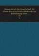 Neues Archiv der Gesellschaft fr ltere deutsche Geschichtskunde zur Befrderung einer .. 33, 