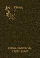 Obras;. 1, Cetina, Gutierre de, 1518?-1554? 