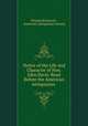 Notice of the Life and Character of Hon. John Davis: Read Before the American Antiquarian ., Thomas Kinnicutt , American Antiquarian Society 