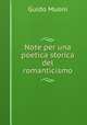 Note per una poetica storica del romanticismo, Guido Muoni 