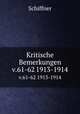 Kritische Bemerkungen. v.61-62 1913-1914, Schiffner 