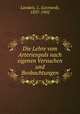 Die Lehre vom Arterienpuls nach eigenen Versuchen und Beobachtungen, Landois, L. (Leonard), 1837-1902 