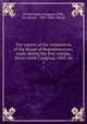 The reports of the committees of the House of Representatives, made during the first session, thirty-ninth Congress, 1865-`66. 1, United States. Congress (39th, 1st session : 1865-1866). House 