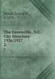 The Greenville, N.C. City Directory 1926/1927. 2, Miller, Ernest H., b.1876. 