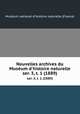 Nouvelles archives du Musum d`histoire naturelle. ser. 3, t. 1 (1889), 