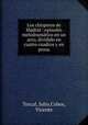 Los chisperos de Madrid : episodio melodramtico en un acto, dividido en cuatro cuadros y en prosa, Torcal, Julio,Cobos, Vicente 