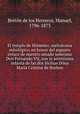 El templo de Himeneo, melodrama mitolgico, en honor del augusto enlace de nuestro amado soberano Don Fernando VII, con la serensima infanta de las dos Sicilias Dna Maria Cristina de Borbon, 
