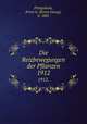 Die Reizbewegungen der Pflanzen. 1912., Pringsheim, Ernst G. (Ernst Georg), b. 1881 