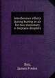 Interference effects during buring in air for two stationary n-heptane droplets., Rex, James Foster 