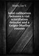 Inter calibration between a vial scintillation detector and a Geiger-Mueller counter., Morey, Joe V. 