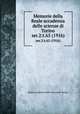 Memorie della Reale accademia delle scienze di Torino. ser.2:t.65 (1916), Reale accademia delle scienze di Torino 