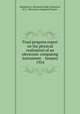 Final progress report on the physical realization of an electronic computing instrument January 1954, Institute for Advanced Study (Princeton, N.J.). Electronic Computer Project. 