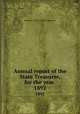 Annual report of the State Treasurer, for the year . 1892, Montana. Office of State Treasurer 