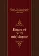 Etudes et rcits microforme, 