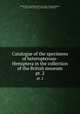 Catalogue of the specimens of heteropterous-Hemiptera in the collection of the British museum. pt. 2, British Museum (Natural History). Dept. of Zoology,Walker, Francis, 1809-1874,Gray, John Edward, 1800-1875 