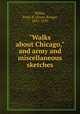 "Walks about Chicago," and army and miscellaneous sketches, Wilkie, Franc B. (Franc Bangs), 1832-1892 
