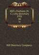 Hill`s Durham (N.C.) city directory 1931. 20, Hill Directory Company. 