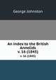An index to the British Annelids. v. 16 (1845), George Johnston 