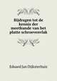 Bijdragen tot de kennis der meetkunde van het platte schroevenvlak, Eduard Jan Dijksterhuis 