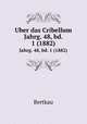 Uber das Cribellum. Jahrg. 48, bd. 1 (1882), Bertkau 