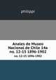 Anales de Museo Nacional de Chile 14a. no. 12-15 1896-1902, philippi 