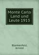 Monte Carlo Land und Leute 1913, Blankenfeld, Arnold 