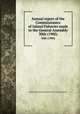 Annual report of the Commissioners of Inland Fisheries made to the General Assembly. 30th (1900), Rhode Island. Commissioners of Inland Fisheries 