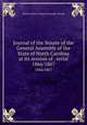 Journal of the Senate of the General Assembly of the State of North Carolina at its session of . serial. 1866/1867, North Carolina. General Assembly. Senate 