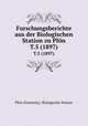 Forschungsberichte aus der Biologischen Station zu Pln.. T.5 (1897), 