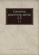 Carolina planning serial. 2.2, University of North Carolina at Chapel Hill. Dept. of City and Regional Planning 