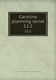 Carolina planning serial. 12.2, University of North Carolina at Chapel Hill. Dept. of City and Regional Planning 