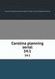 Carolina planning serial. 14.1, University of North Carolina at Chapel Hill. Dept. of City and Regional Planning 