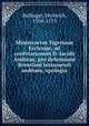 Ministrorvm Tigvrinae Ecclesiae, ad confvtationem D. Iacobi Andreae, pro defensione Brentiani testamenti aeditam, apologia, Bullinger, Heinrich, 1504-1575 