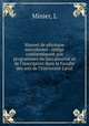 Manuel de physique microforme : rdig conformment aux programmes du baccalaurat et de l`inscription dans la Facult des arts de l`Universit Laval, Minier, L 