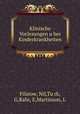 Klinische Vorlesungen uber Kinderkrankheiten, 