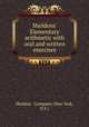 Sheldons` Elementary arithmetic with oral and written exercises, Sheldon & Company (New York, N.Y.) 