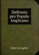 Defensio pro Populo Anglicano, John Geraghty 