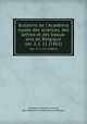 Bulletins de l`Acadmie royale des sciences, des lettres et des beaux-arts de Belgique. ser. 2, t. 11 (1861), 