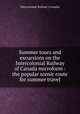 Summer tours and excursions on the Intercolonial Railway of Canada microform : the popular scenic route for summer travel, Intercolonial Railway (Canada) 