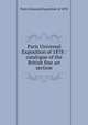 Paris Universal Exposition of 1878 : catalogue of the British fine art section, Paris Universal Exposition of 1878 