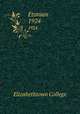 Etonian. 1924, Elizabethtown College 