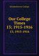 Our College Times. 13; 1915-1916, Elizabethtown College 