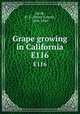 Grape growing in California. E116, Jacob, H. E. (Harry Ernest), 1896-1949 