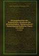 Sitzungsberichte der Kaiserlichen Akademie der Wissenschaften. Mathematisch?Naturwissenschaftliche Classe.. v.8 (1852), Kaiserl. Akademie der Wissenschaften in Wien. 