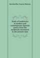 Study of tendencies in modern and contemporary Spanish poetry from the modernist movement to the present time, Kercheville, Francis Monroe 